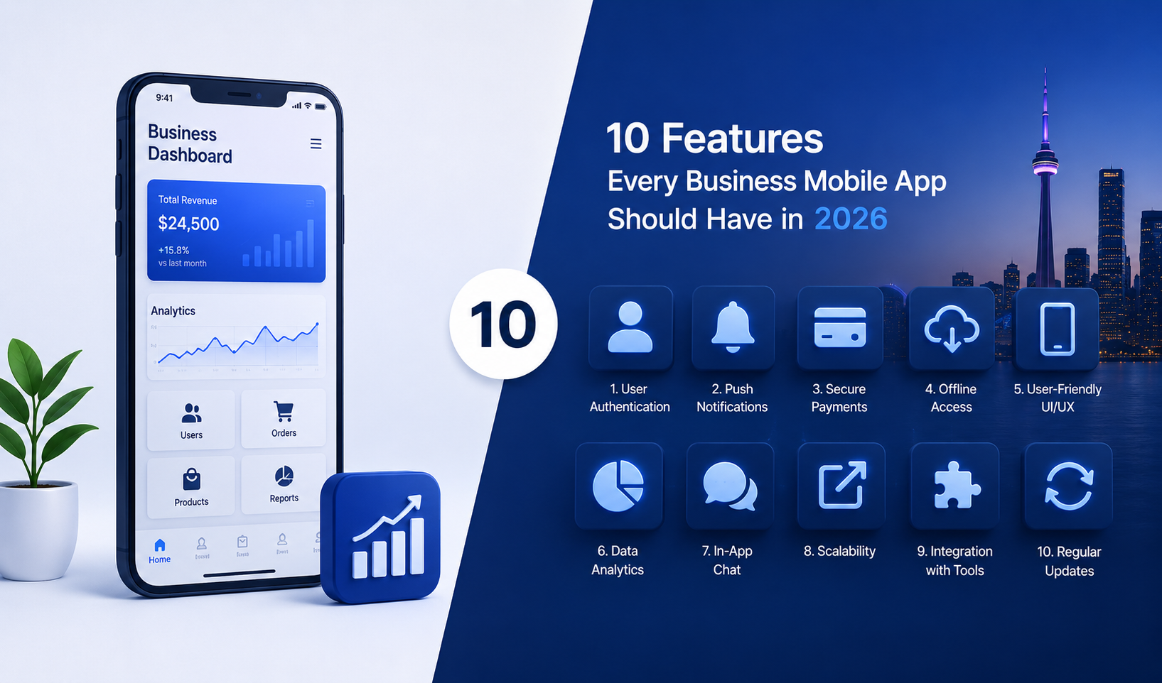10 Features Every Business Mobile App Should Have in 2026