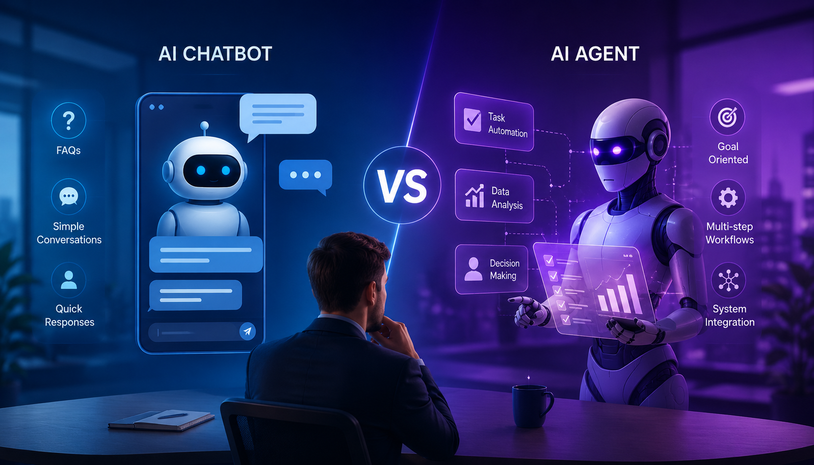 AI Agents vs AI Chatbots: What’s the Difference for Businesses?